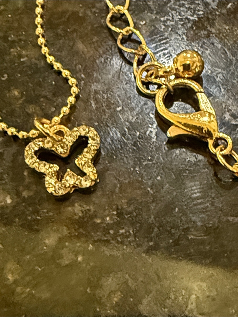 Gold-Plated Butterfly Pendant Necklace from Anthropologie!!🔥🔥🔥 - Picture 8 of 13